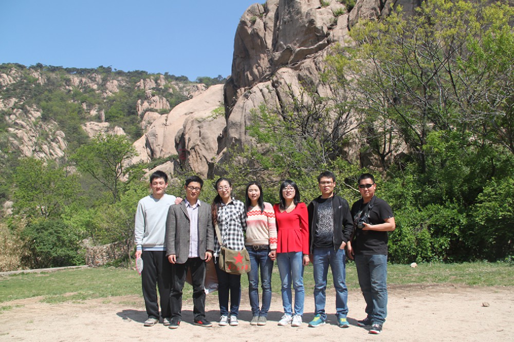 优秀团员青年九仙山留影